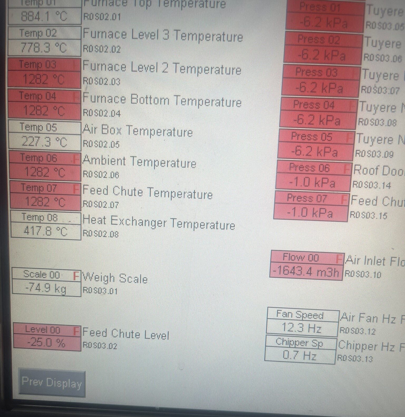 Temperature logging